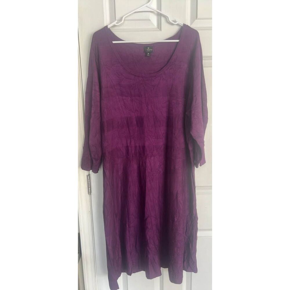 Worthington 3x plum dress